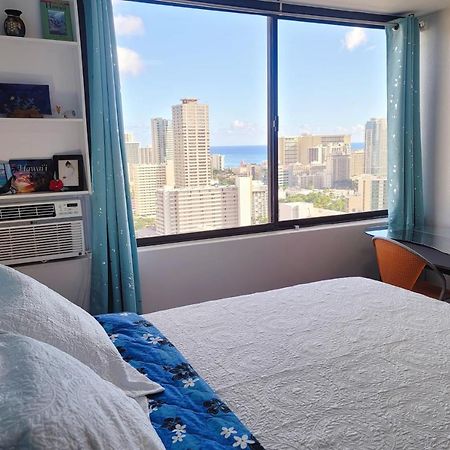 Waikiki Condo High Floor Views Beaches Convention Center هونولولو المظهر الخارجي الصورة