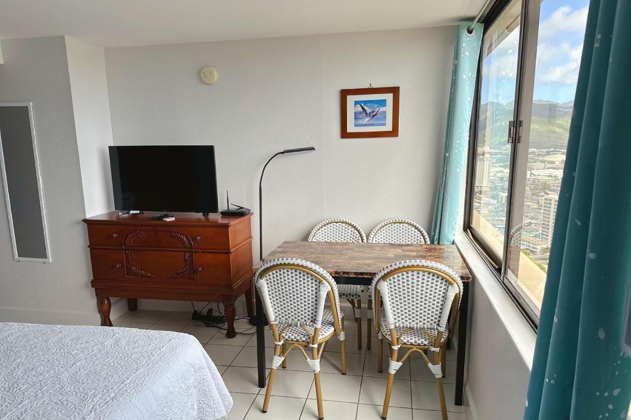 Waikiki Condo High Floor Views Beaches Convention Center هونولولو المظهر الخارجي الصورة