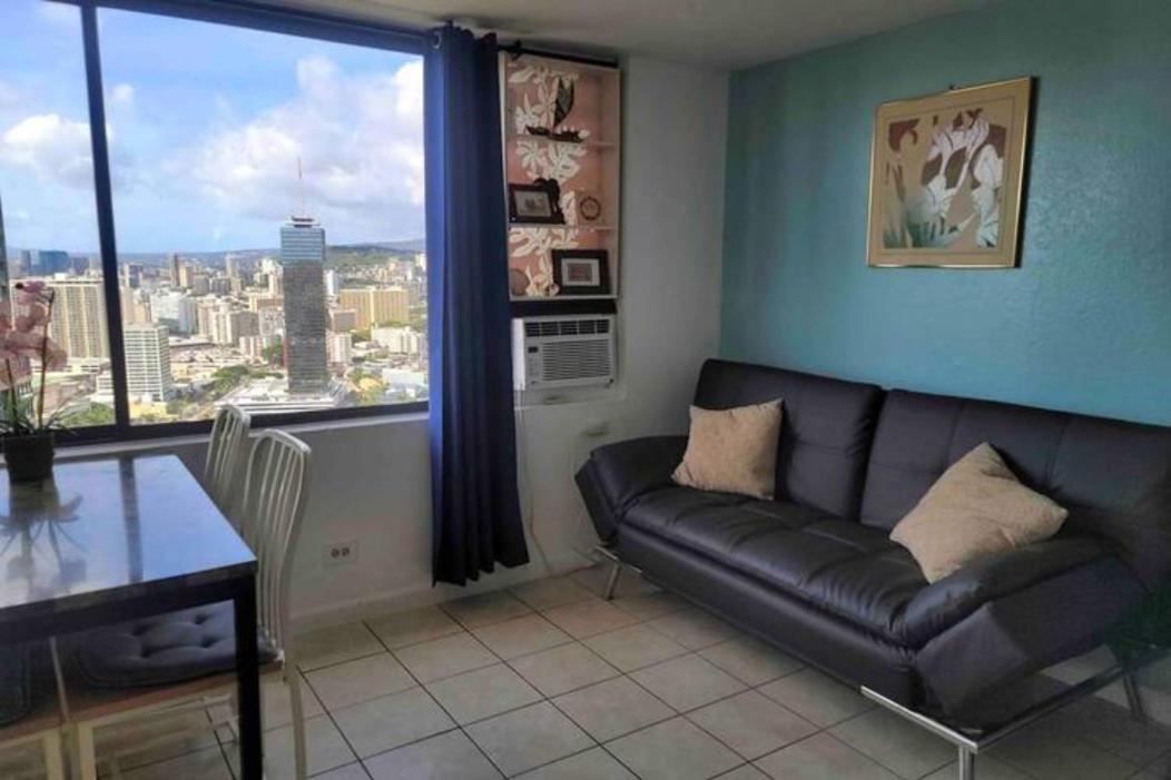 Waikiki Condo High Floor Views Beaches Convention Center هونولولو المظهر الخارجي الصورة