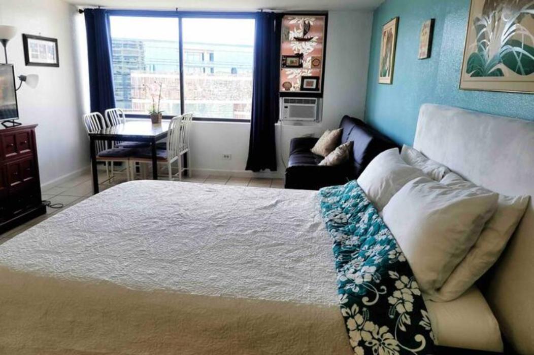 Waikiki Condo High Floor Views Beaches Convention Center هونولولو المظهر الخارجي الصورة